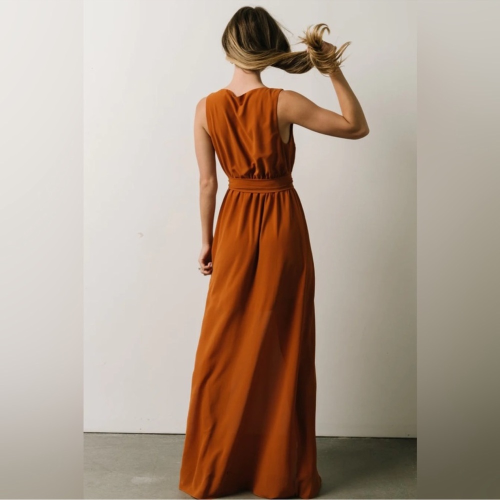 NWT Baltic Born Hera Maxi Dress Copper | L - Picture 3 of 9